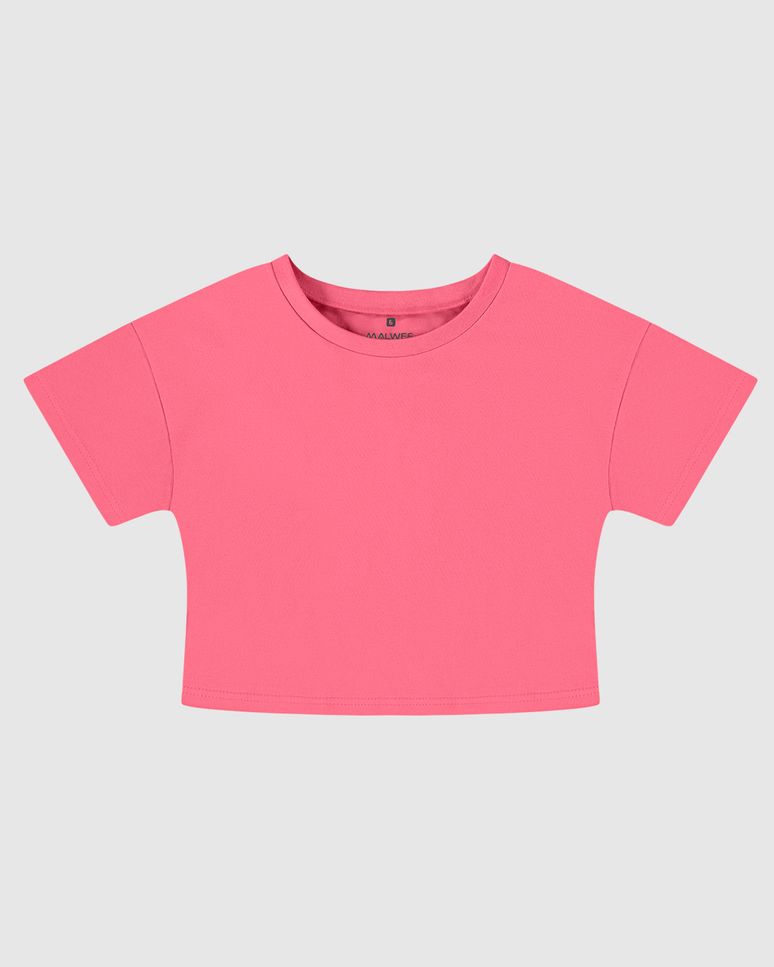 Blusa Infantil Menina Box Em Algodão Malwee Kids