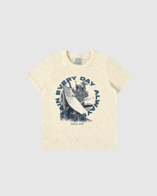 Camiseta Infantil Menino Train Every Day Always Em Malha Botonê Malwee Kids