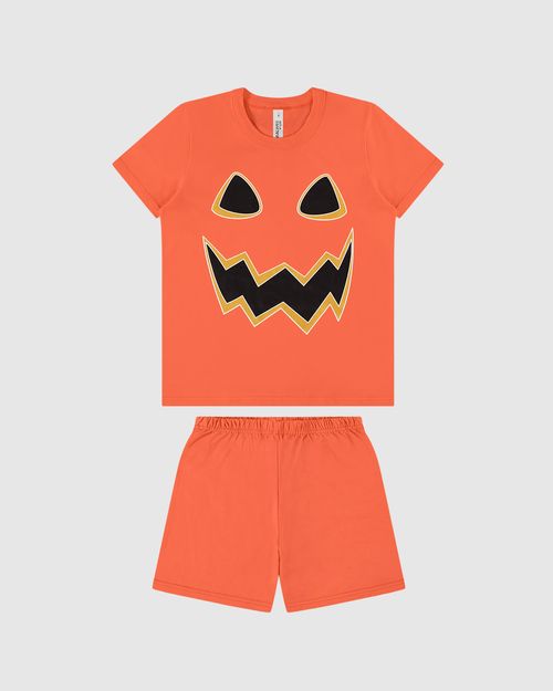Pijama Infantil Unissex Halloween Em Algodão Malwee Kids