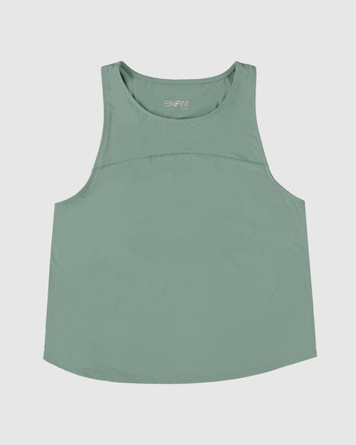 Regata Nadador Feminina Decote Halter Neck Em Malha Dry - ENFIM