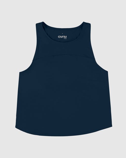 Regata Nadador Feminina Decote Halter Neck Em Malha Dry - ENFIM