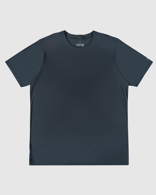 Camiseta Masculina Regular Em Malha Dry E Proteção UV50+ - ENFIM