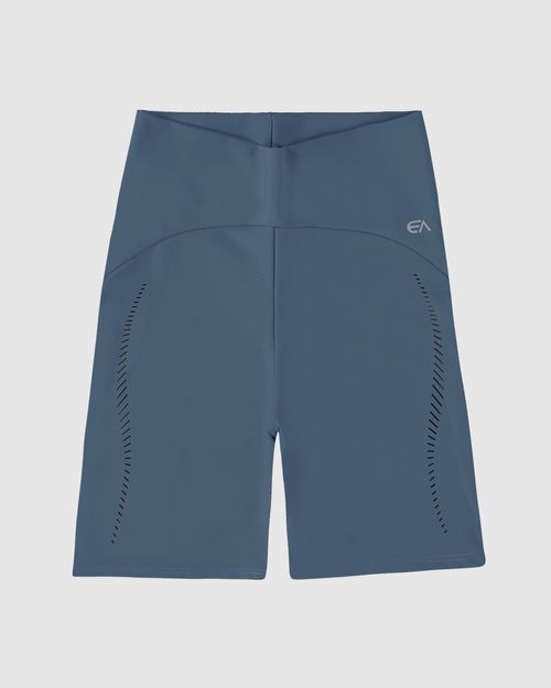 Shorts Justo Feminino Estampa Lateral Em Malha Com Proteção UV50+ - ENFIM