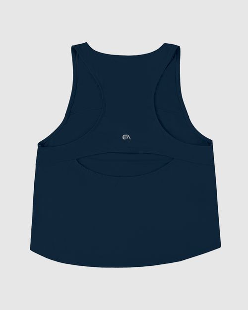 Regata Nadador Feminina Decote Halter Neck Em Malha Dry - ENFIM