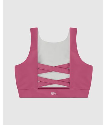 Top Esportivo Halter Neck Em Malha Com Proteção UV50+ - ENFIM