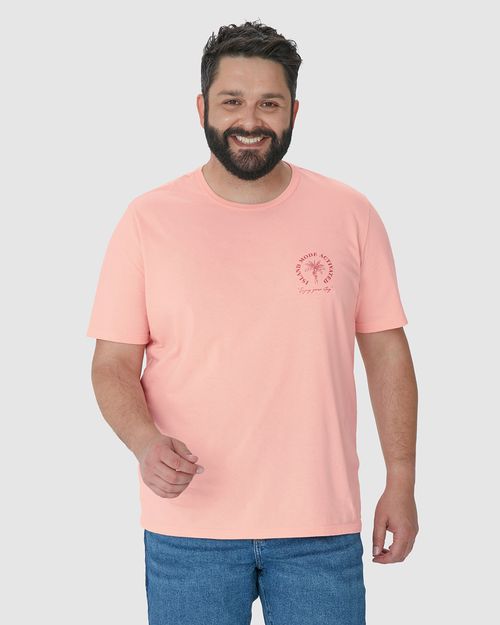 Camiseta Masculina Plus Size Island Mode Activated Em Algodão