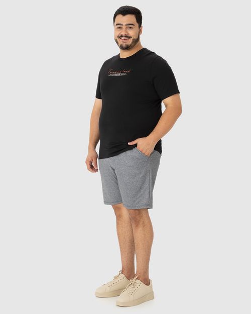 Camiseta Masculina Plus Size Faraway Land Em Algodão