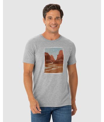 Camiseta Masculina Decote Redondo Beach Vibes Em Algodão