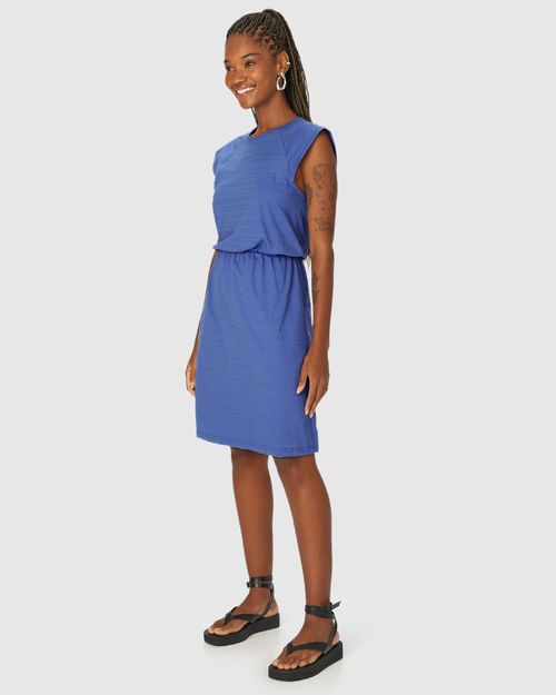 Vestido Básico Feminino Muscle Tee Em Malha Texturizada