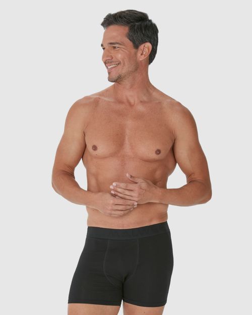 Kit Cueca Boxer Em Algodão Com Elastano