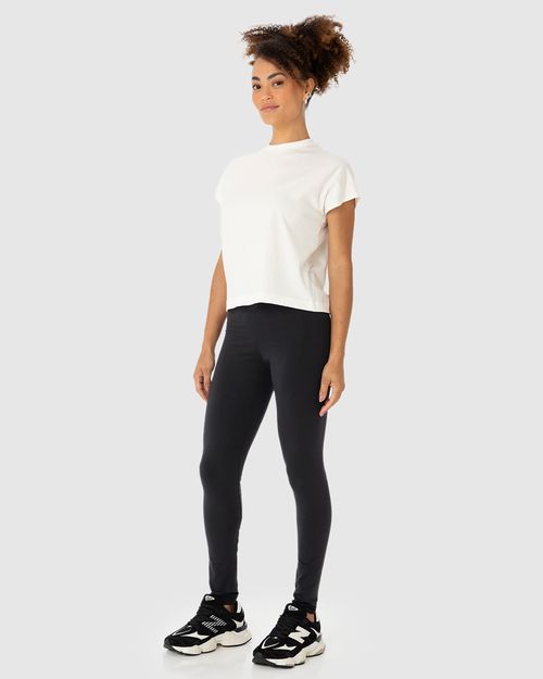 Calça Legging Básica Feminina Em Malha Supplex®