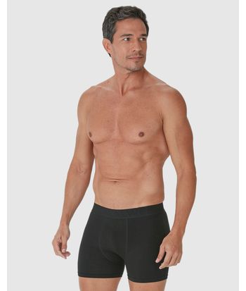 Kit Cueca Boxer Em Algodão Com Elastano