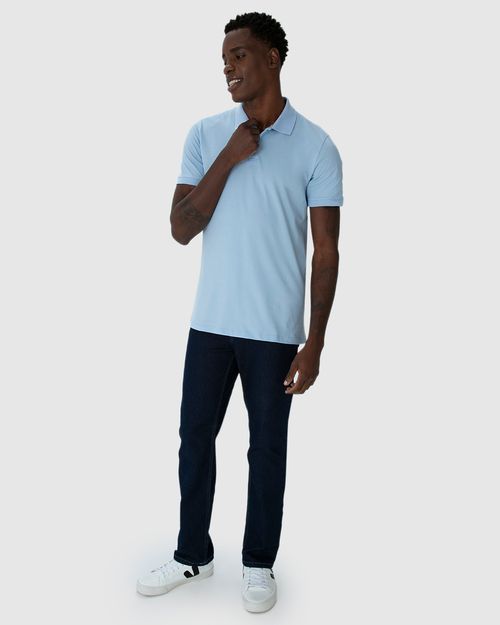 Camisa Polo Básica Masculina Gola Esporte Em Algodão