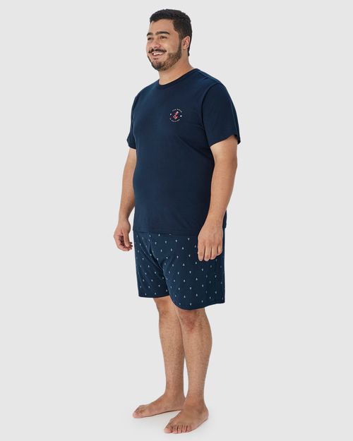 Pijama Masculino The Ocean Is Calling Em Algodão
