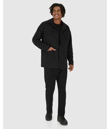 Blazer Masculino Lapela Frontal Moletom - Abrace O Futuro