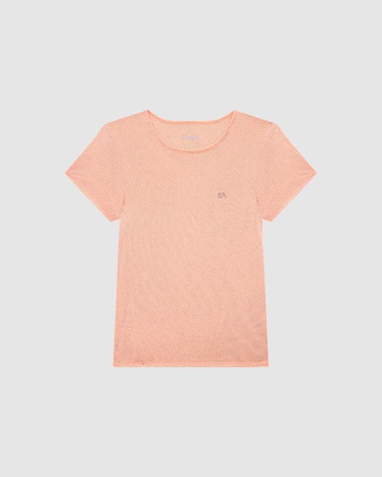 Blusa Básica Feminina Manga Curta Em Malha Dry - ENFIM