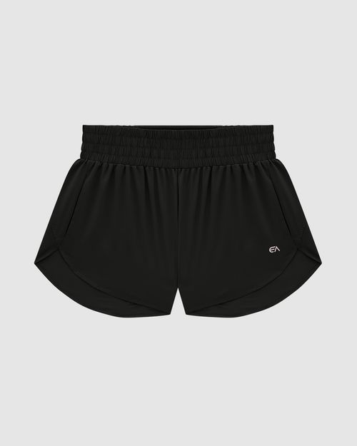 Shorts Runner Feminino Bolso Embutido Em Tafetá Com Elastano - ENFIM