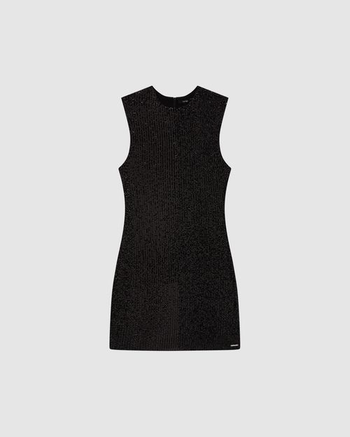 Vestido Reto Feminino Em Paetê - ENFIM