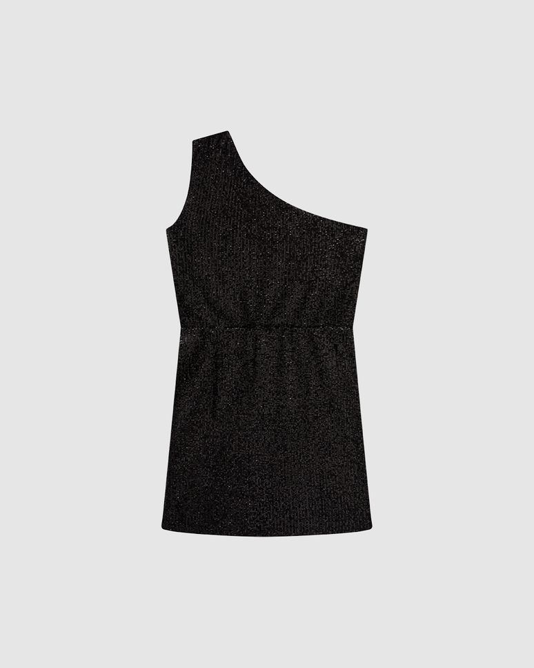 Vestido Feminino Decote Ombro Só Em Paetê - ENFIM