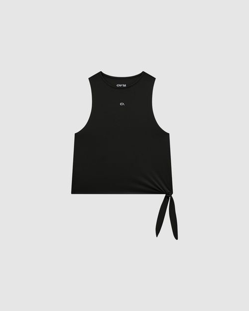 Regata Feminina Com Amarração Lateral Em Viscose Stretch - ENFIM