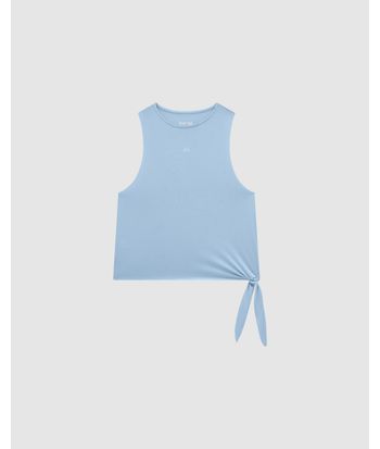 Regata Feminina Com Amarração Lateral Em Viscose Stretch - ENFIM