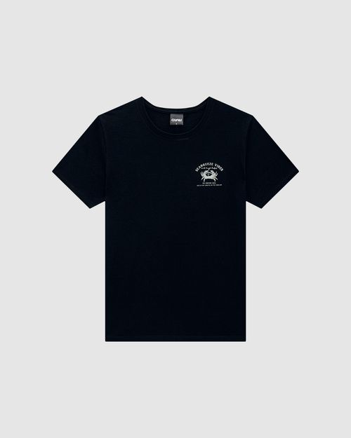Camiseta Masculina Slim Seabreeze Vibes Em Malha Linho - ENFIM