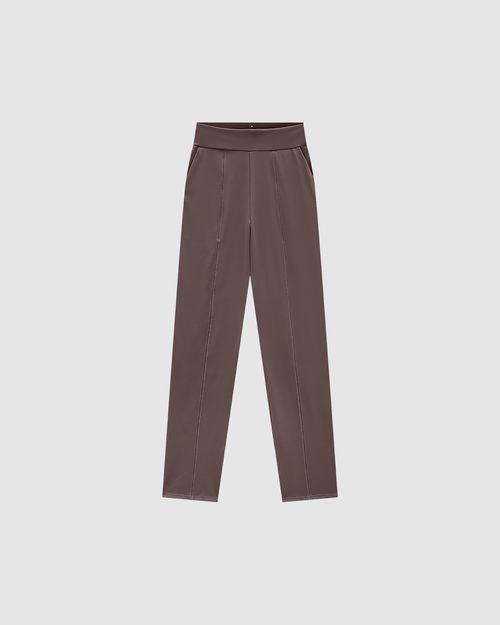 Calça Reta Feminina Bolso Faca Em Malha Dry E Proteção UV50+ - ENFIM