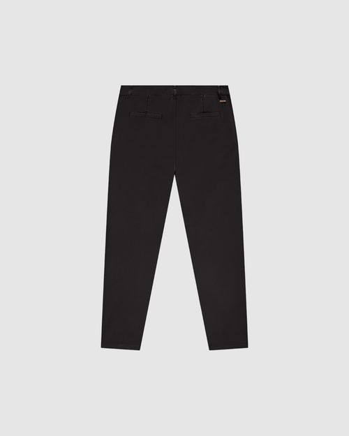 Calça Reta Masculina Bolso Embutido Em Algodão Com Elastano - ENFIM