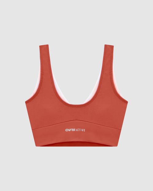 Top Regata Esportivo Decote Franzido Em Malha Com Proteção UV50+ - ENFIM