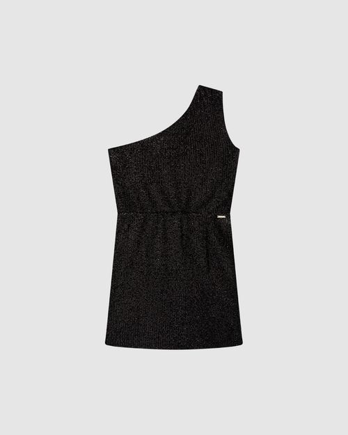 Vestido Feminino Decote Ombro Só Em Paetê - ENFIM