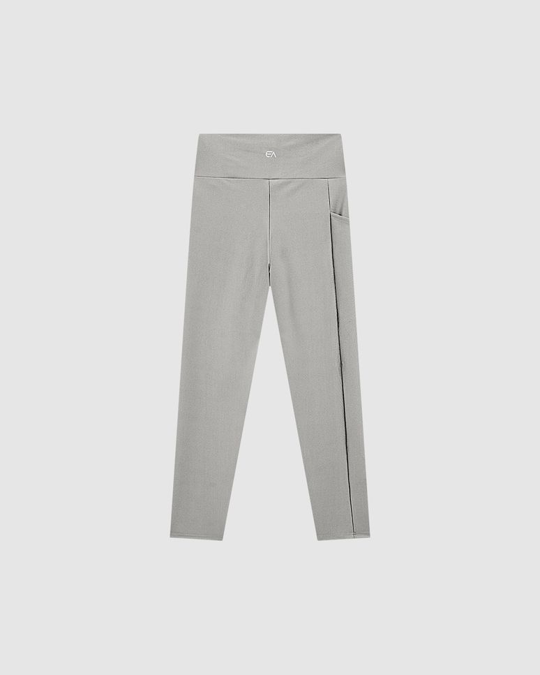 Calça Legging Feminina Bolso Lateral Em Malha Brilho Proteção UV50+ - ENFIM