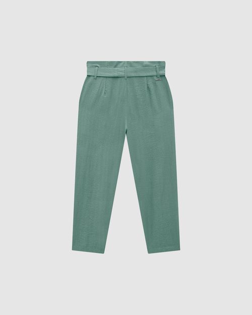 Calça Clochard Feminina Com Cinto Em Viscose - ENFIM
