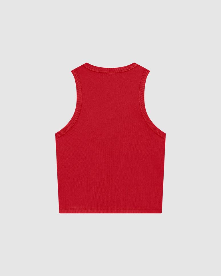 Regata Feminina Decote Halter Neck Em Ribana - ENFIM