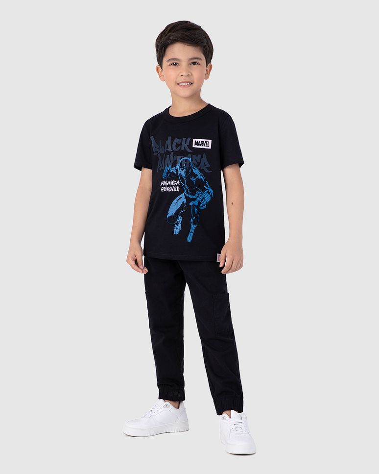 Camiseta Infantil Menino Personagens Avengers Em Algodão Malwee Kids