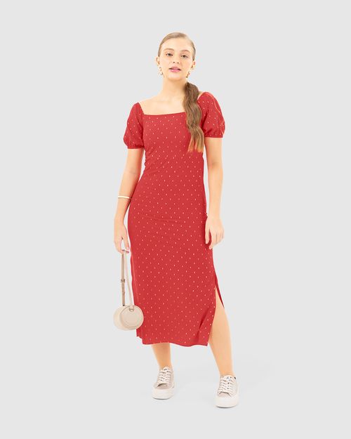 Vestido Menina Midi Acinturado Em Plumetis Brilho Malwee Kids