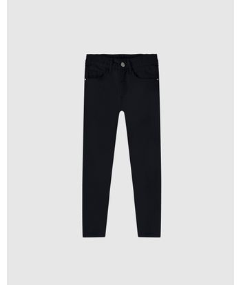 Calça Infantil Menino Skinny Cós Ajustável Sarja Com Elastano Malwee Kids