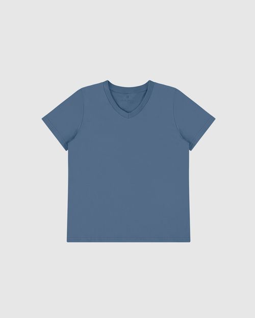 Camiseta Infantil Menino Decote V Em Algodão Malwee Kids