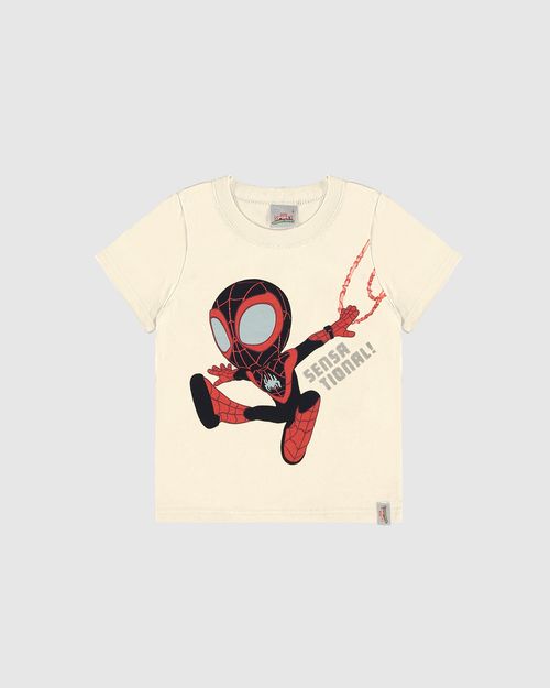 Camiseta Infantil Menino Especial Homem-Aranha Em Algodão Malwee Kids