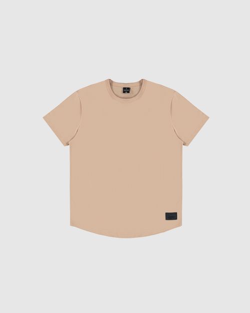 Camiseta Menino Barra Arredondada Em Algodão Malwee Kids