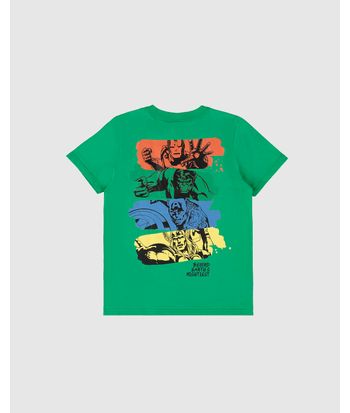 Camiseta Infantil Menino Estampa Frente E Costas Avengers Malwee Kids