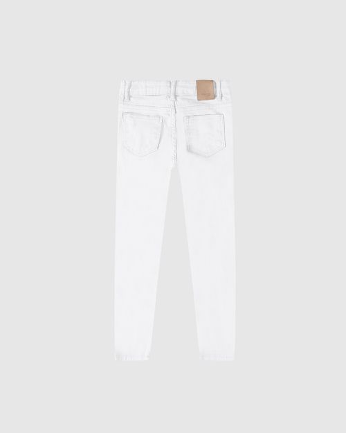 Calça Infantil Menino Skinny Cós Ajustável Sarja Com Elastano Malwee Kids