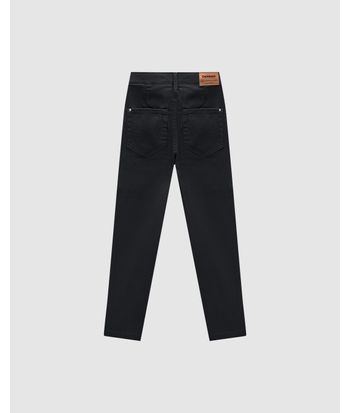 Calça Menino Chino Cintura Média Em Sarja Com Elastano - Carinhoso