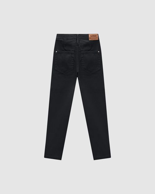 Calça Menino Chino Cintura Média Em Sarja Com Elastano - Carinhoso