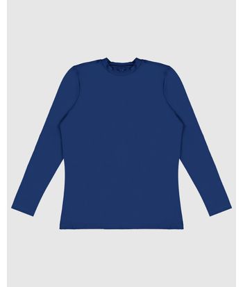 Camiseta Masculina Manga Longa Malha Com Proteção UV50+ - ENFIM