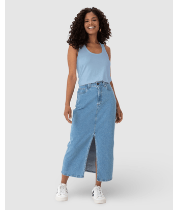 Regata Básica Feminina Decote U Em Viscose Stretch