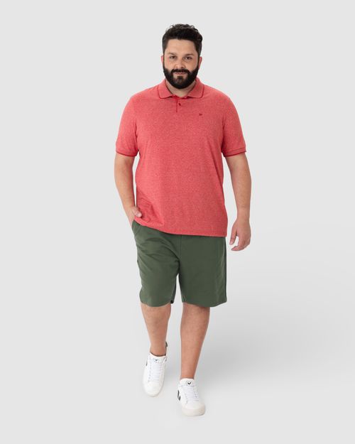 Bermuda Masculina Plus Size Listra Lateral Em Moletom