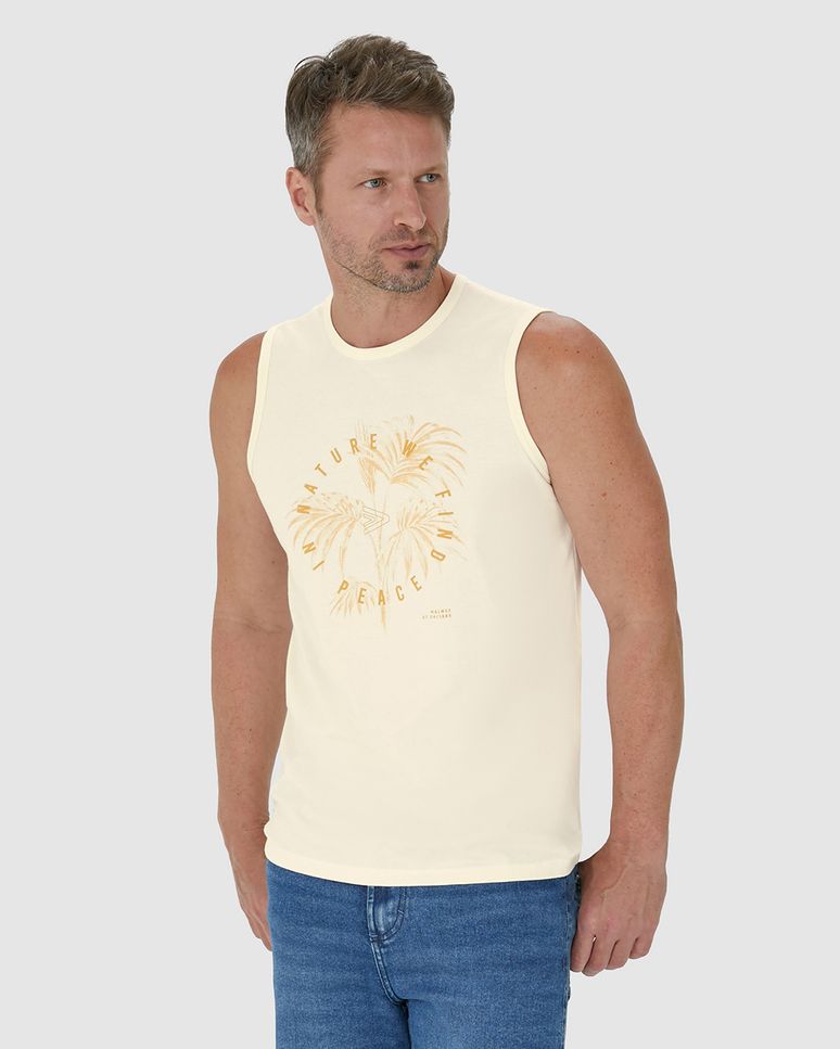 Regata Masculina In Nature We Find Peace Em Algodão