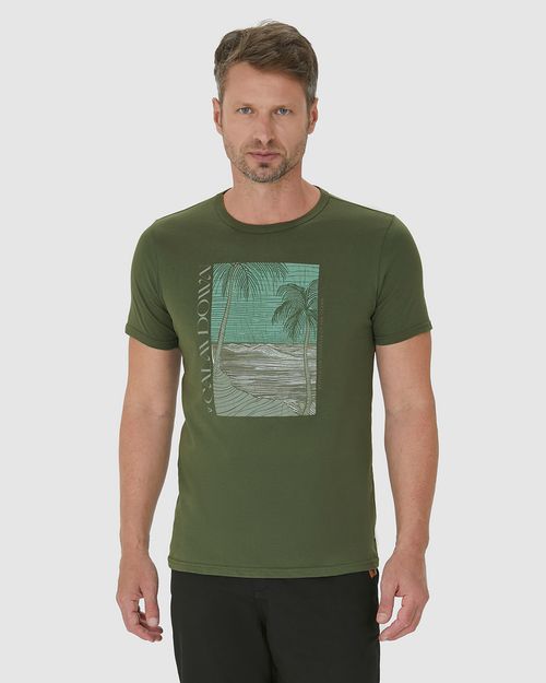 Camiseta Masculina Calm Down Em Algodão