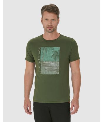 Camiseta Masculina Calm Down Em Algodão