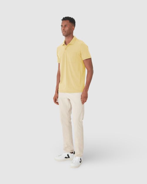 Camisa Polo Básica Masculina Gola Esporte Em Algodão